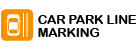 Car park line marking