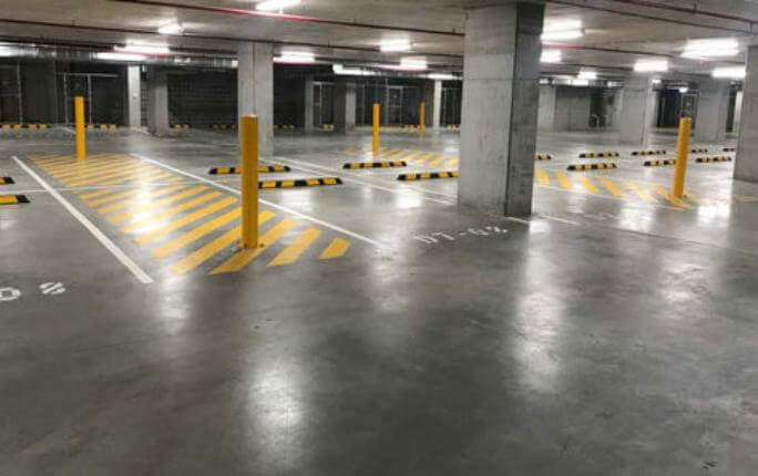 Car Park Line Marking in Hazel Grove